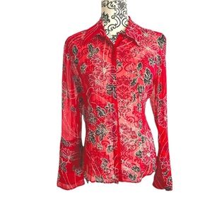 Gorgeous floral blouse by INC International Concepts.
